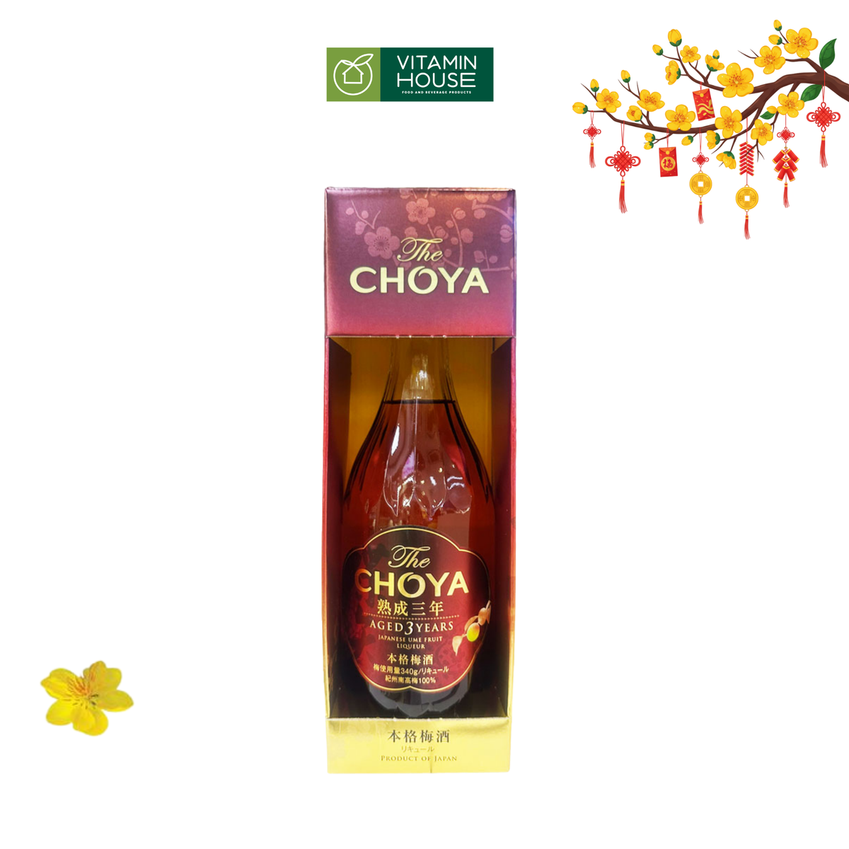 Rượu The Choya Aged 3 Years - 700ml
