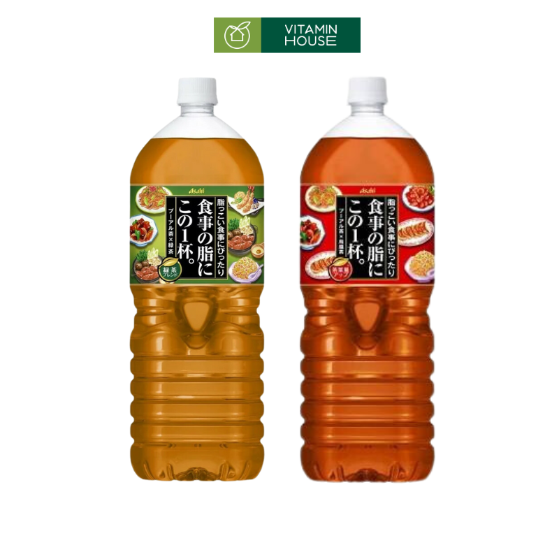 Trà Giảm Mỡ Ashahi Nhật Chai 2L