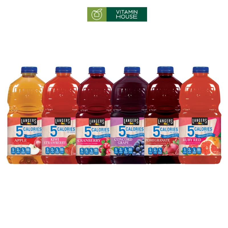 Nước Ép Langers Mỹ Chai (946ml-1.89L)