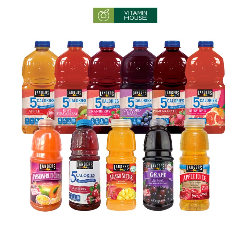 Nước Ép Langers Mỹ Chai (946ml-1.89L)