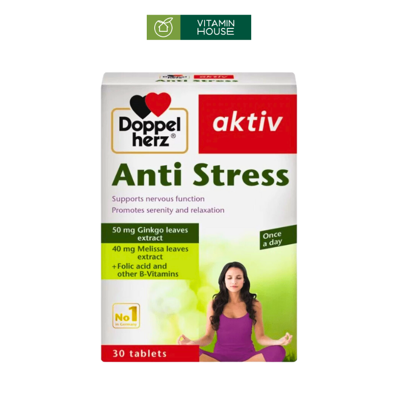 Viên Uống Giảm Căng Thẳng Anti Stress Doppelherz