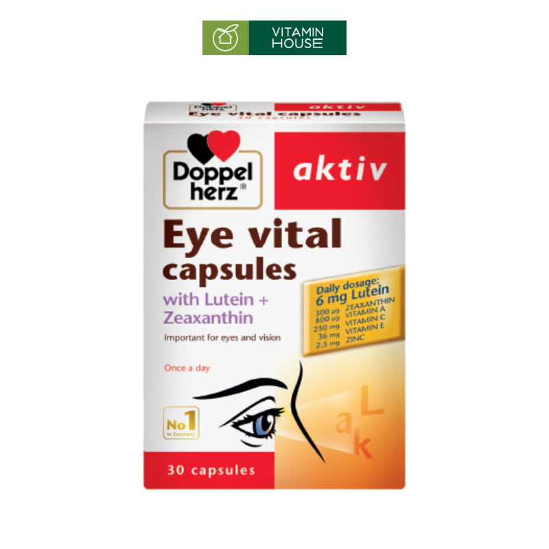 Viên Uống Bổ Mắt Doppelherz Eye Vital Hộp 30 Viên