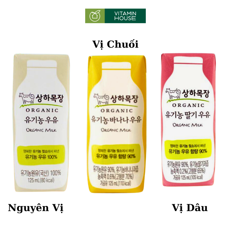 Sữa Hữu Cơ Maeil Hàn Quốc Hương Vị Sữa Sạch Tự Nhiên