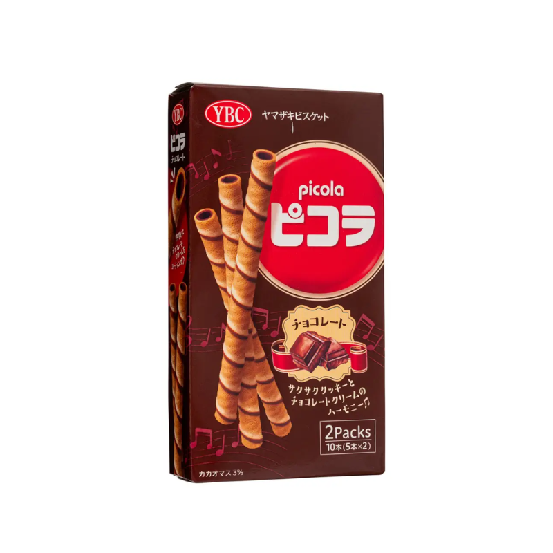 Hộp Bánh Ống Quế YBC Picola 49g ( Socola, Dâu)