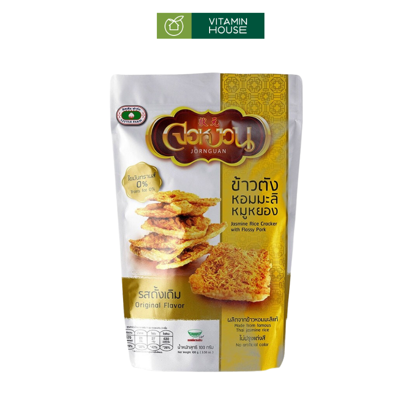 Gói Snack Cơm Cháy Chà Bông Little Farm Thái