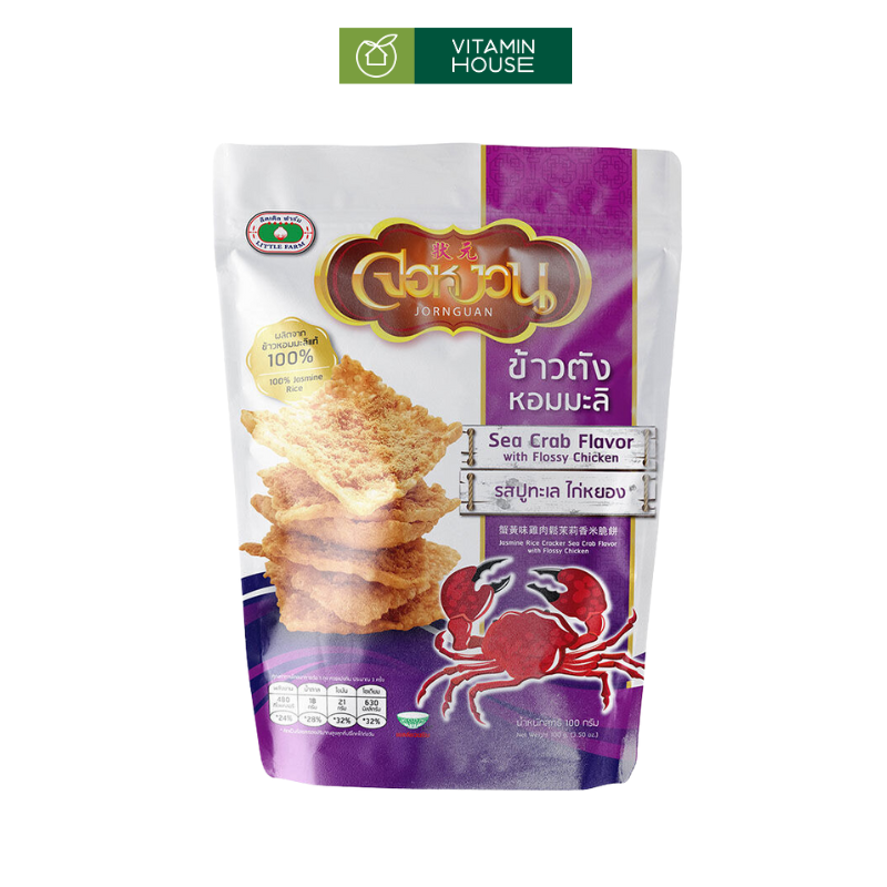 Gói Snack Cơm Cháy Chà Bông Little Farm Thái