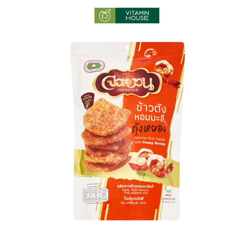 Gói Snack Cơm Cháy Chà Bông Little Farm Thái