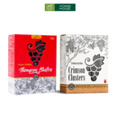 Nho khô nguyên cành Crimson/Thompson Sunraysia Úc Hộp 450g