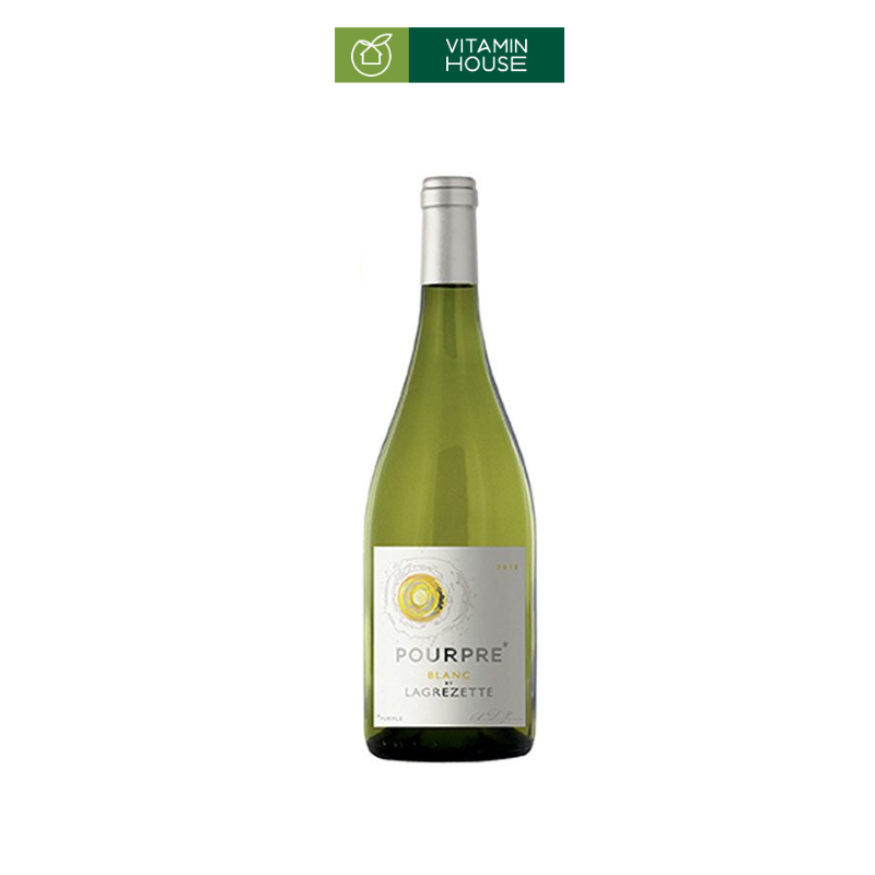 Rượu Vang Trắng Pourpre de Grezette Blanc Pháp