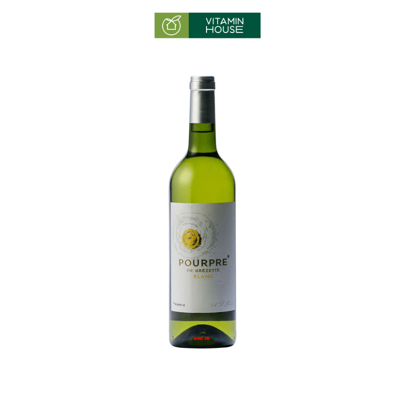 Rượu Vang Trắng Pourpre blanc By Lagrezette