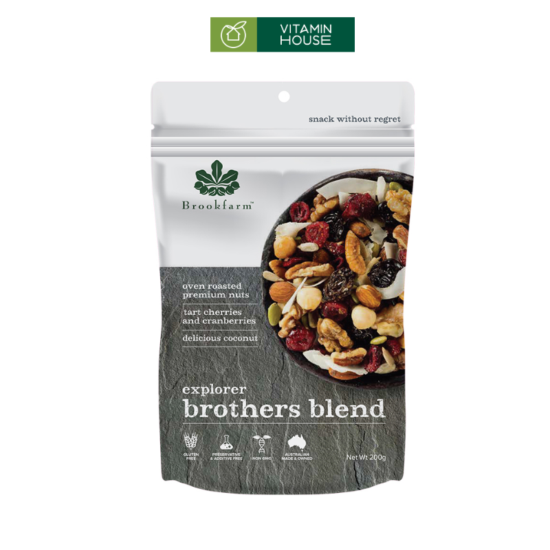 Hạt Hỗn Hợp Brookfarm Đủ Vị