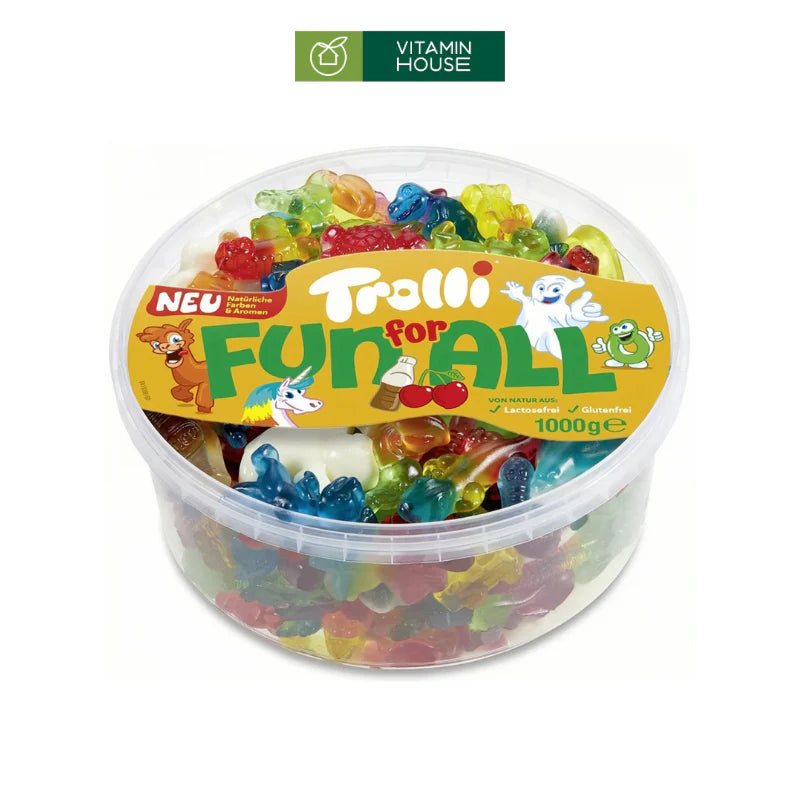 Kẹo Dẻo Trolli Gói (Nhiều Vị - Nhiều Size)