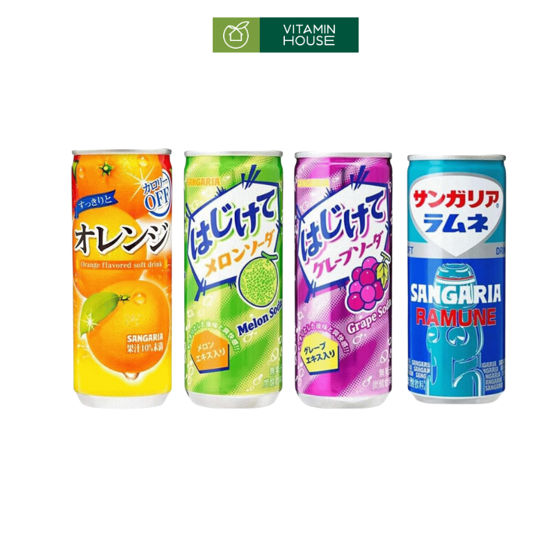 Soda Sangaria Nhật Lon 250g