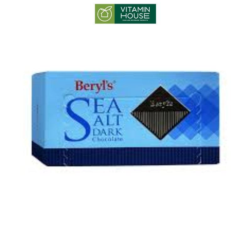 Socola Đắng Beryls Vị Muối Biển Hộp 60g