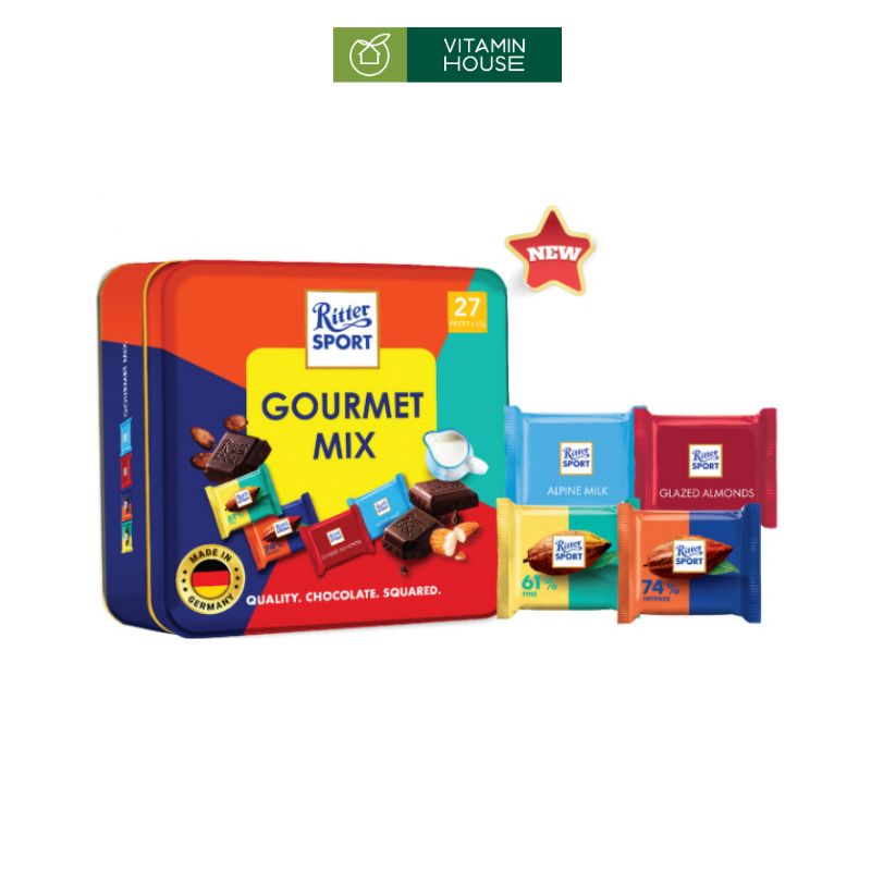 Chocolate Hỗn Hợp Ritter Sport Đức