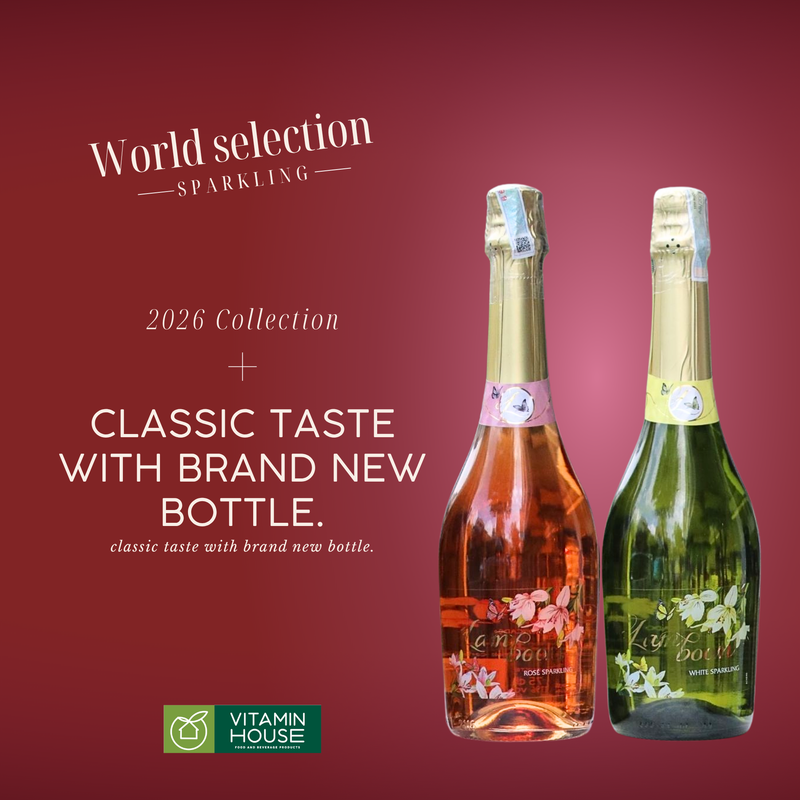 Rượu Vang Sparkling Tây Ban Nha Lamboom Rose 750ml 11% Hương Vị Tinh Tế