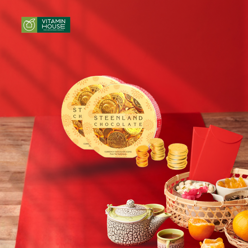 Chocolate Đồng Xu Steenland Hà Lan Hộp 180g