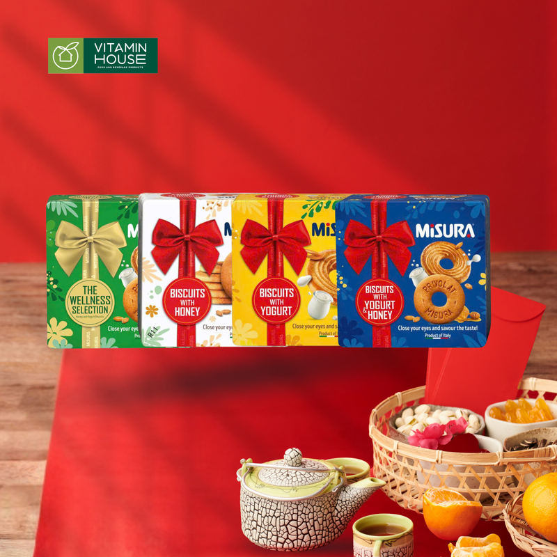 Bánh Quy Mật Ong Misura Ý Hộp 199.8g