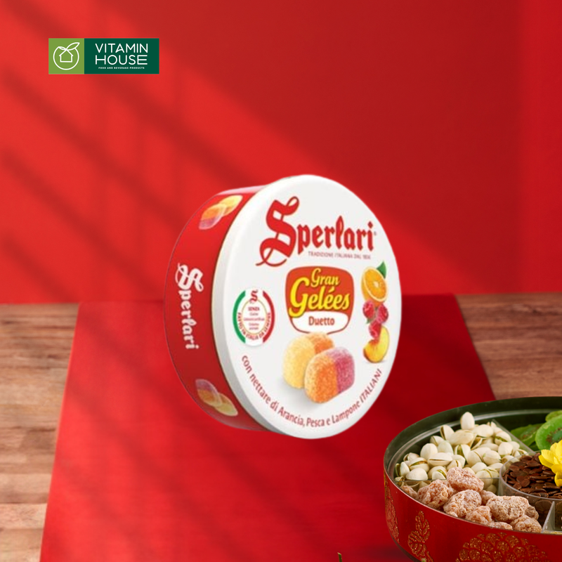 Hộp Kẹo Thạch Vị Trái Cây Kết Hợp Gelées Sperlari 150G