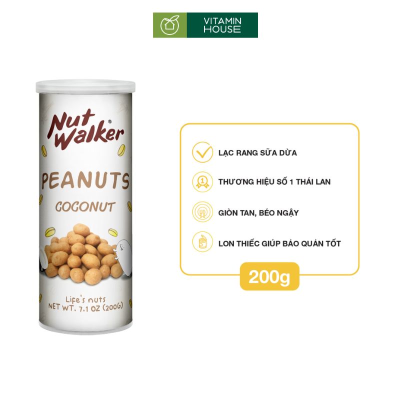 Đậu Tẩm Vị Nut Walker 200g Hương Vị Béo Ngậy Thơm Ngon Khó Cưỡng