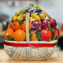 Giỏ Quà Trái Cây cao cấp Nho Mẫu Đơn, Táo Envy, Thanh Long Vàng thăm bệnh