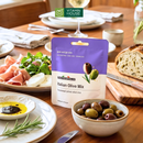 Oliu Hỗn Hợp Tách Hạt Tẩm Gia Vị Italian Olive Mix Doypack Ý Túi 30g