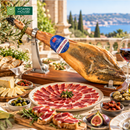 Montesano Iberico Đùi Sau Heo Muối Cebo 24 Tháng Có Xương TBN (7-9Kg)
