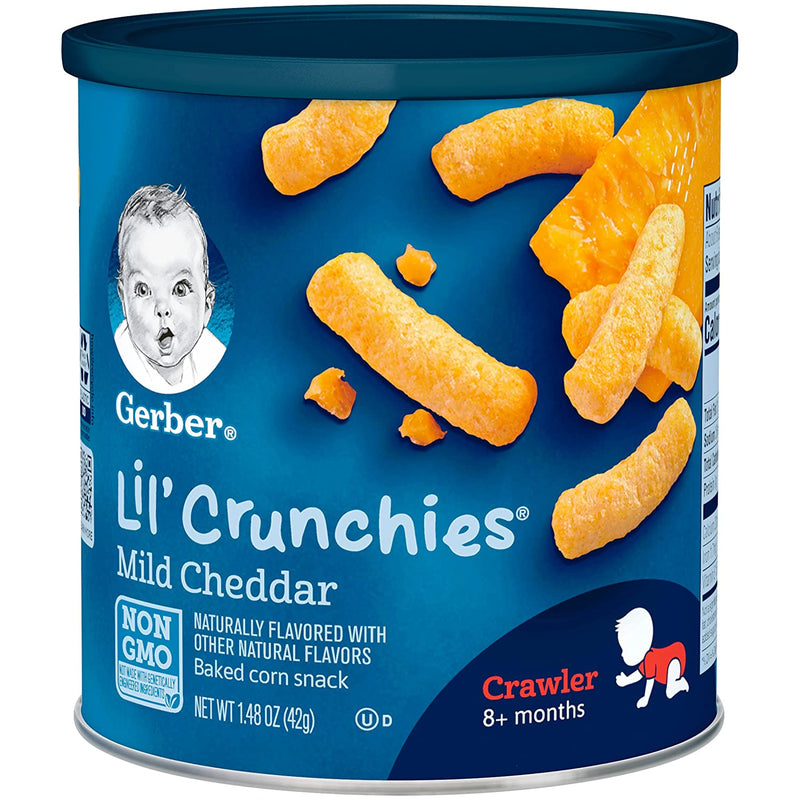 Snack Ăn Dặm Gerber Crunchies Hộp 42g