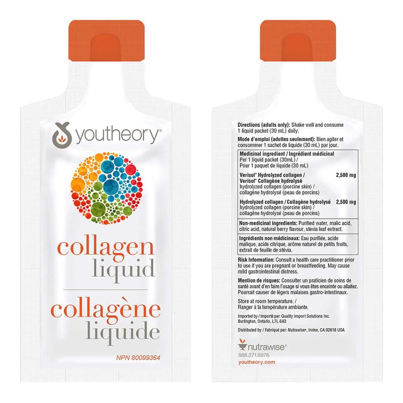 Collagen Dạng Nước Youtheory Mỹ Gói 30ml