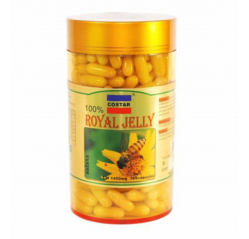 Viên Uống Sữa Ong Chúa Royal Jelly Costar Úc Hộp 365 Viên