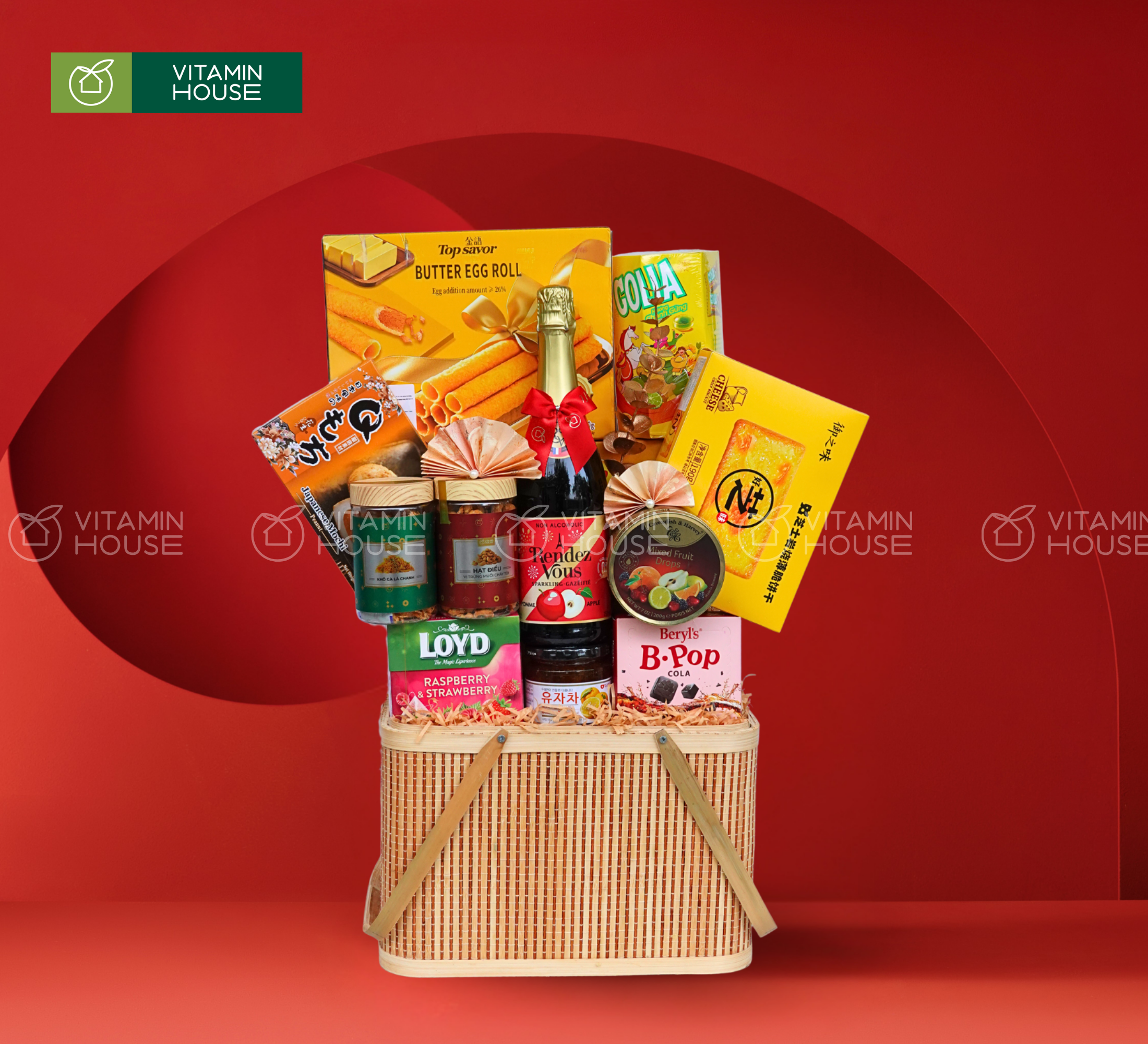 Giỏ Quà Tết Xuân An Nhiên 04