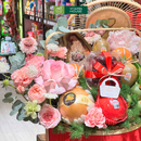 Giỏ Quà Trái Cây nhập khẩu phù hợp Dạm Ngõ được Trang Trí Hoa Tươi - Món Quà Ý Nghĩa Trong Ngày Đặc Biệt