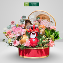 Giỏ Quà Trái Cây nhập khẩu phù hợp Dạm Ngõ được Trang Trí Hoa Tươi - Món Quà Ý Nghĩa Trong Ngày Đặc Biệt