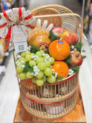 hình ảnh thực tế Giỏ Quà Trái Cây Quýt , Kiwi  Nhập Khẩu Tặng Người Lớn Tuổi Tặng Bác Sĩ