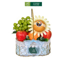 giỏ quà trái cây nhập khẩu, nho xanh, lê hàn, táo envy và cam vàng mỹ. Chúc mừng tân gia. 