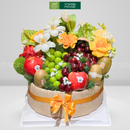 Giỏ Quà Trái Cây Táo Envy & Nho Xanh Sang Trọng Trang trí hoa tươi hình bánh sinh nhật Tặng Chị Em Phụ Nữ