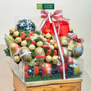 Giỏ Quà Trái Cây Kiwi, Táo, Dâu Nhập Khẩu Cho Dịp Valentine Lãng Mạn