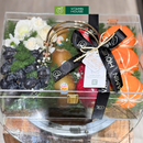 Giỏ Trái Cây nho, quýt úc, kiwi. Món Quà Ngọt Ngào Trong Ngày Vui