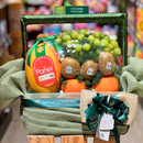 Giỏ Trái Cây Dưa Lưới, Nho Xanh trang trí đẹp mắt  Thay Lời Chúc Sức Khỏe Tặng Bác Sĩ 