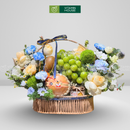 Giỏ Trái Cây Hoa Tươi và trái cây nhập khẩu cao cấp. Món quà gửi đi Sự Quan Tâm Chân Thành