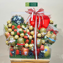 Giỏ Quà Trái Cây Kiwi, Táo, Dâu Nhập Khẩu Cho Dịp Valentine Lãng Mạn