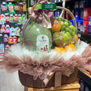 Giỏ Trái Cây Nho Xanh Gửi Tặng Bác Sĩ chúc sức khỏe thay cho Lời Cảm Ơn Từ Tấm Lòng