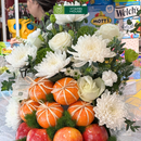 Giỏ Trái Cây Quýt, Táo trang trí phù hợp Dâng Hương Thành Tâm An Nhiên