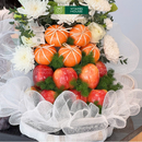 Giỏ Trái Cây Quýt, Táo trang trí phù hợp Dâng Hương Thành Tâm An Nhiên
