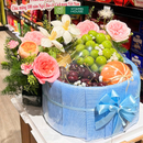 Giỏ Trái Cây nhập khẩu dành cho dịp Sinh Nhật được trang trí Trang Trí Hoa Tươi - Thể Hiện Tình Cảm Chân Thành