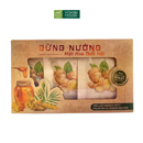 Gừng Nướng Mật Hoa Thốt Nốt 123Farm Hộp 95g