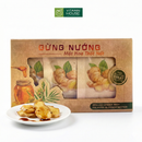 Gừng Nướng Mật Hoa Thốt Nốt 123Farm Hộp 95g