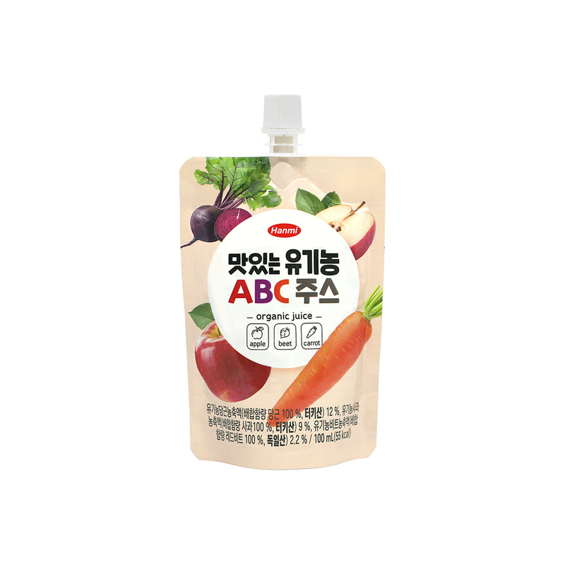 Nước Trái Cây Tổng Hợp Hanmi Organic ABC HQ Gói 100ml