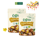 Hạt Dẻ Hữu Cơ CRACKIN Rang Nguyên Vỏ Nội Địa Trung Gói 200g (100gx2)
