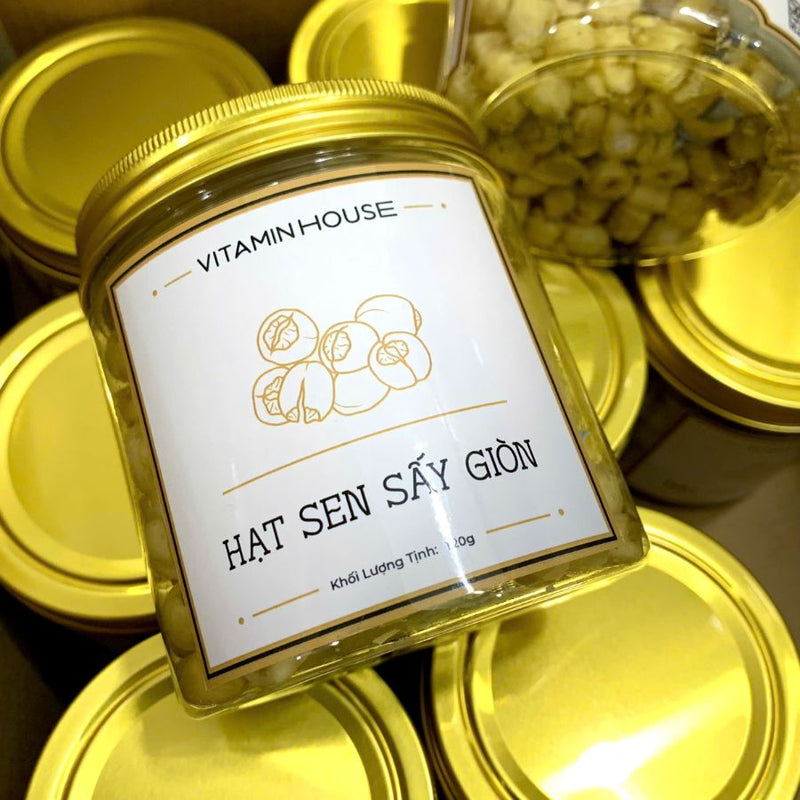Hạt Sen Sấy Giòn Vitamin House 120g